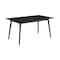 Armen Living Westmont and Azalea Gray and Black Wood 5 Piece Dining Set SETWEDI5AZBLGR - alternate 5